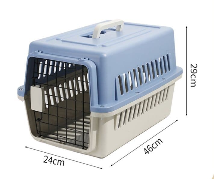 ペット キャリー 猫 四面通気型猫用移動運搬ケース