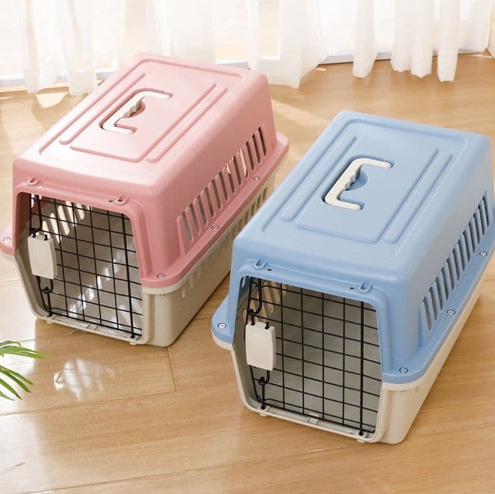 ペット キャリー 猫 四面通気型猫用移動運搬ケース