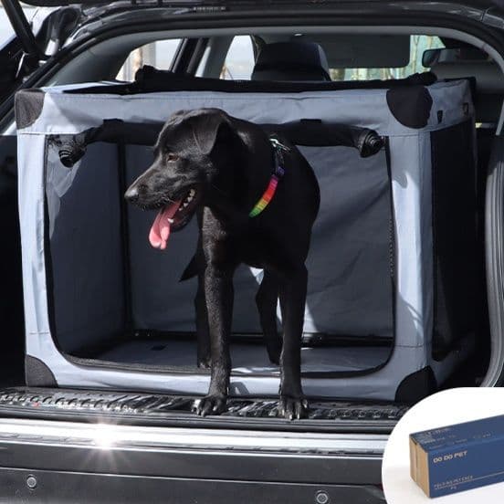 ペット キャリー 車載用折りたたみ式ペットキャリー犬用移動ケージ