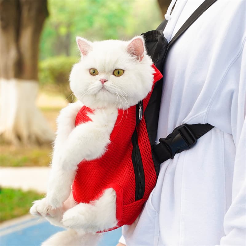 ペット キャリーバッグ 猫用ふわもこペット抱っこバッグ