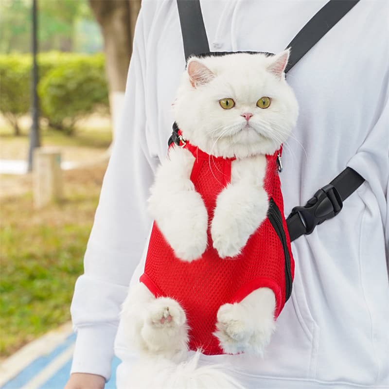 ペット キャリーバッグ 猫用ふわもこペット抱っこバッグ