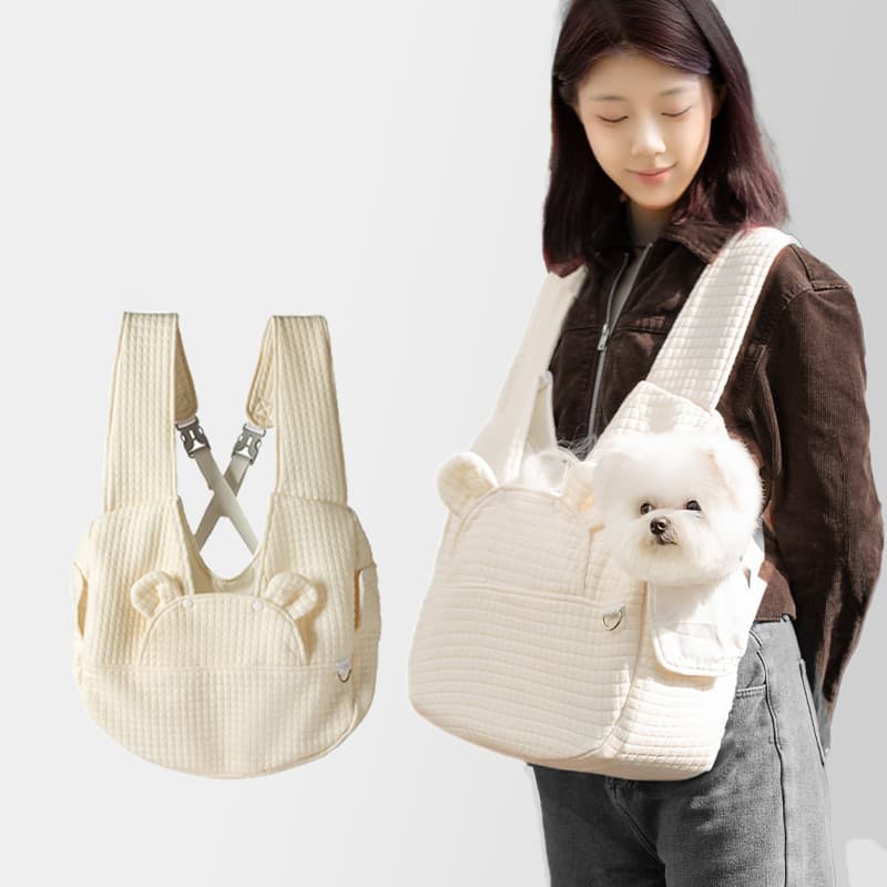 ペット キャリーバッグ 犬用やわらか クッション ペットリュック