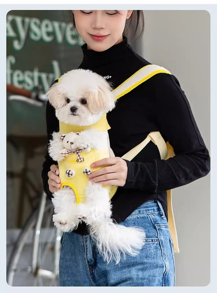 ペット キャリーバッグ 犬用ペット散歩用工学設計背負いキャリー