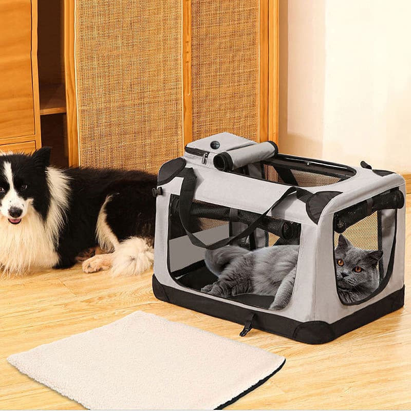 ペット キャリーバッグ 犬用おでかけメッシュ ペットキャリー